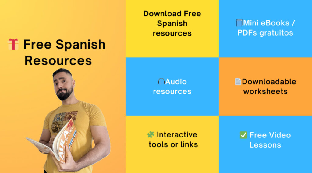 start learning Spanish or strengthen their skills with practical, engaging materials — completely free of charge.