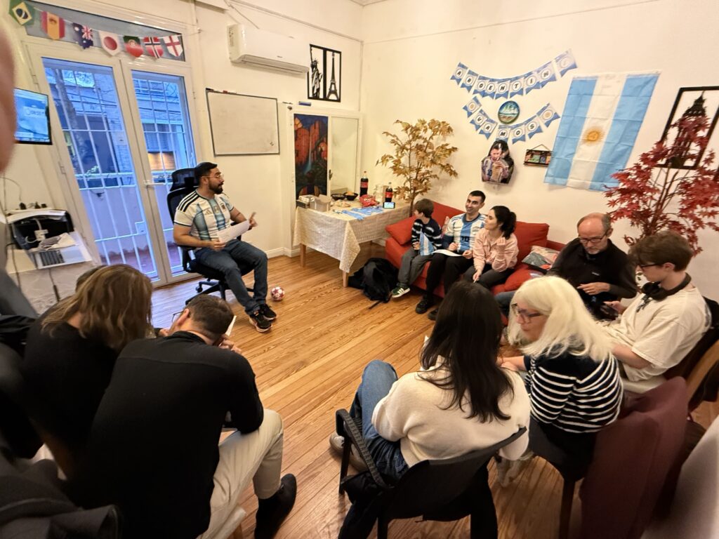 Spanish school in Buenos Aires, Argentina. 